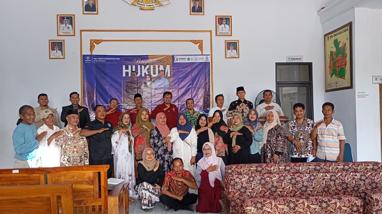 PKBH UIN SSC Gelar Penyuluhan Hukum di Desa Cikeduk, Dorong Kesadaran Hukum Masyarakat